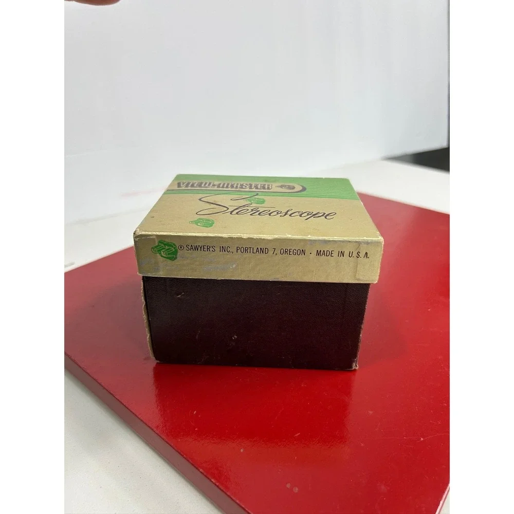 Vintage View-Master Stereoscope Sawyer's Inc Portland Oregon Boxed USA 1940s Toy